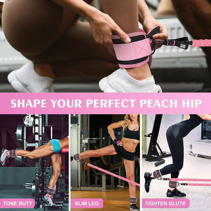 Ankle Resistance Bands for Leg & Glute Training