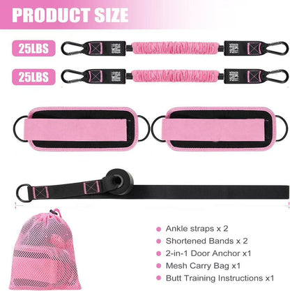 Ankle Resistance Bands for Leg & Glute Training