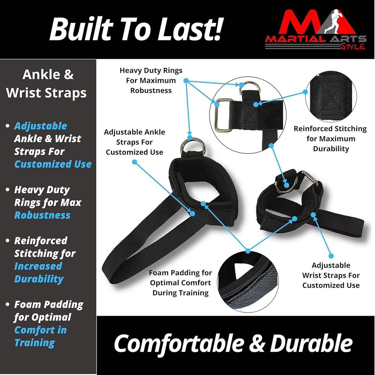 Boxing & Resistance Training Band Set – Full Body Power Trainer