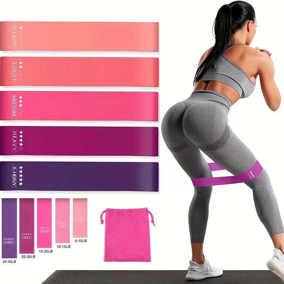 Resistance Loop Bands Set – Glute & Leg Workout Bands